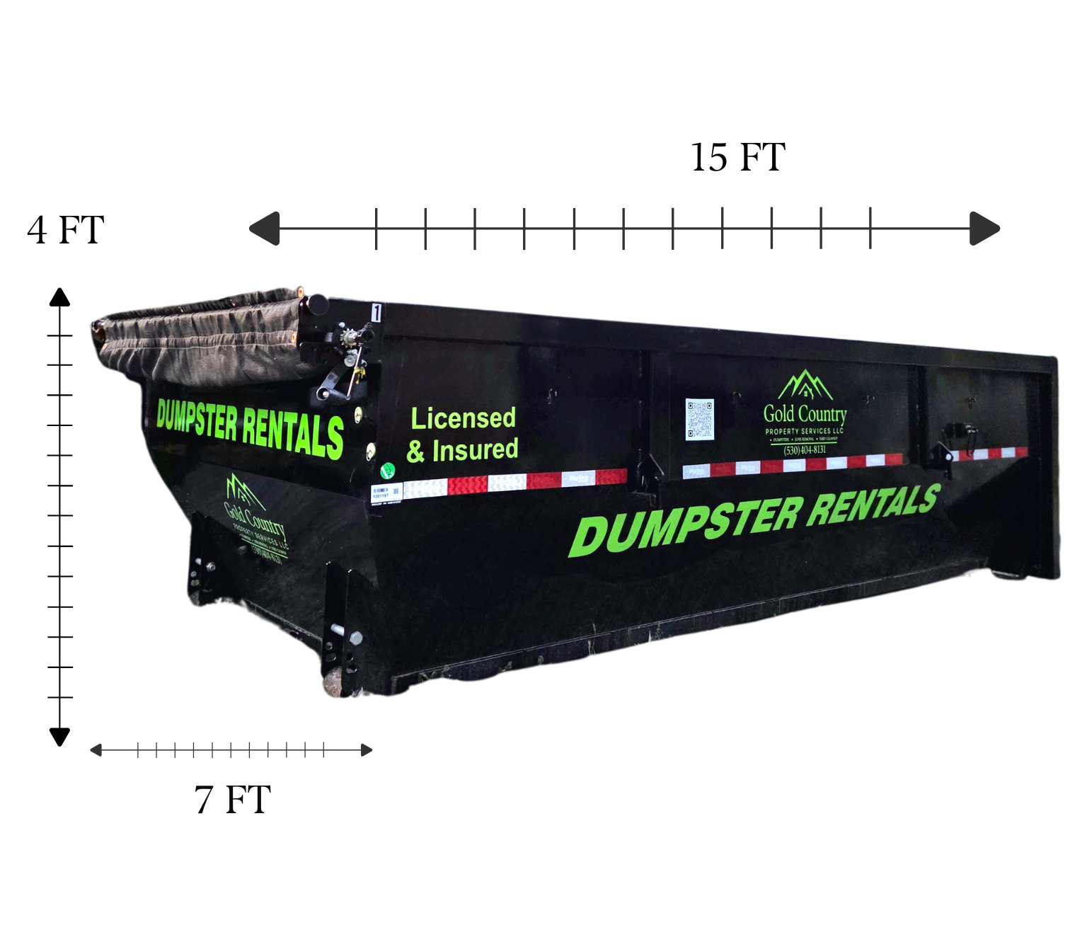 dumpster measurements